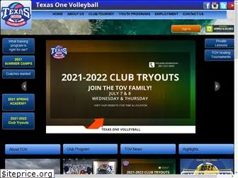 texasonevolleyball.org