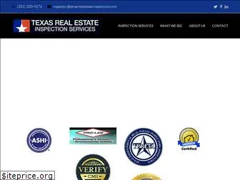 texasrealestateinspections.com