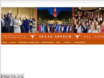 texasspeech.org