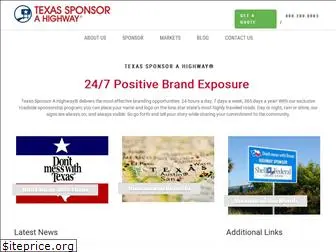 texassponsorahighway.com