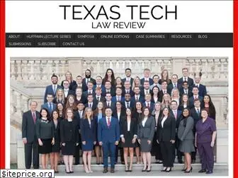 texastechlawreview.org