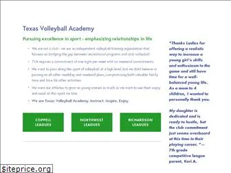 texasvolleyballacademy.com