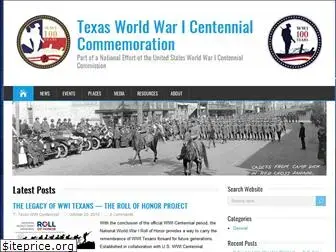 texasworldwar1centennial.org