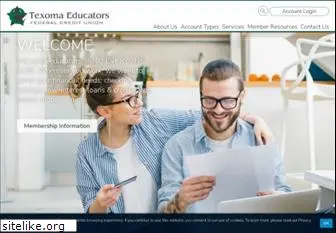 texomaeducators.com