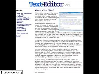 www.text-editor.org