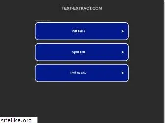 text-extract.com
