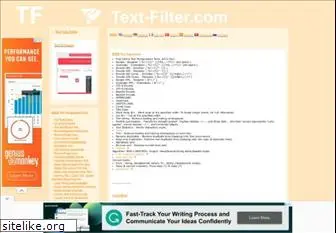 text-filter.com