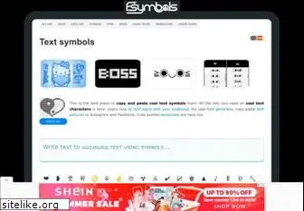 text-symbols.com