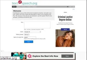 text2speech.org