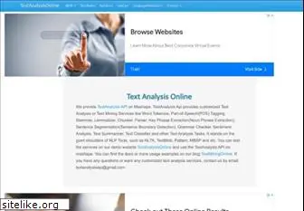 textanalysisonline.com