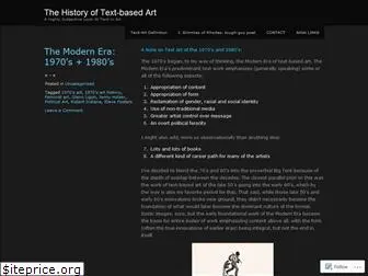 textarthistory.com