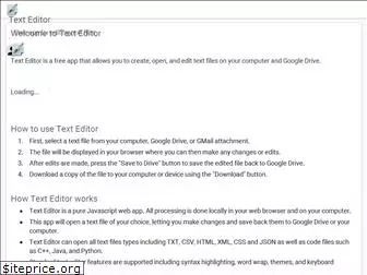 texteditor.co