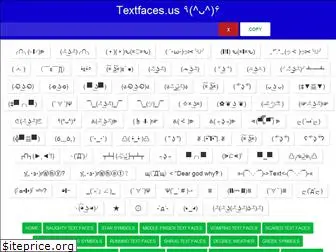 textfaces.us