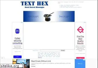 texthex.com