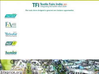 textilefairsindia.com