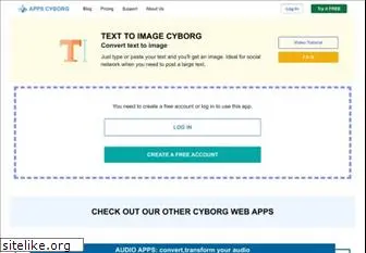 textimagecyborg.com