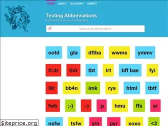 textingabbreviations.ca