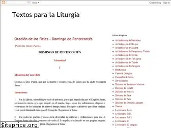www.textosparalaliturgia.blogspot.com