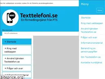 texttelefoni.se