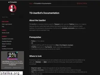 tg-userbot.readthedocs.io