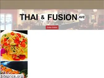 thaiandfusionave.com
