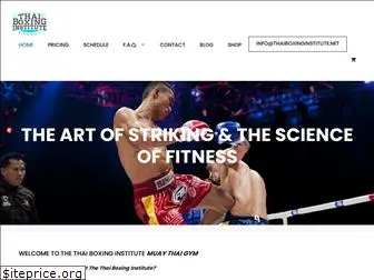 thaiboxinginstitute.net