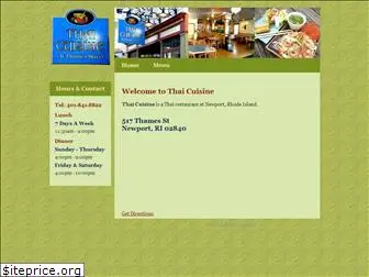 thaicuisinemenu.com