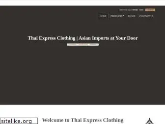 thaiexpressclothing.com