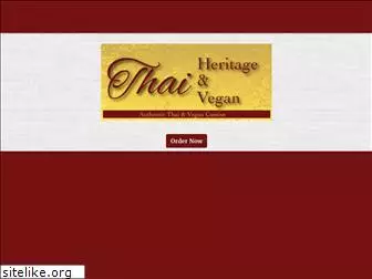 thaiheritageandvegan.com