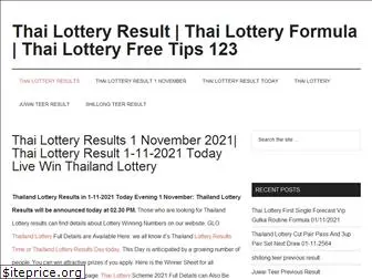 Lottery free tips ok thai Thai Lottery