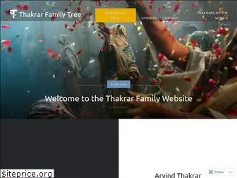 thakrarfamilytree.com