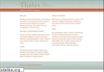 thalesdirectory.com