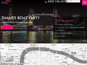 thamesboatparty.co.uk