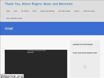 thankyoumisterrogers.com