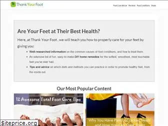 thankyourfoot.com