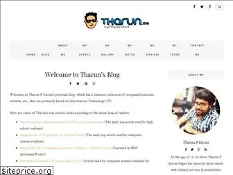 tharunpkarun.com