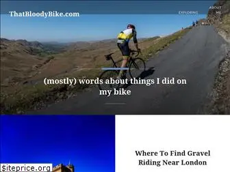 thatbloodybike.com