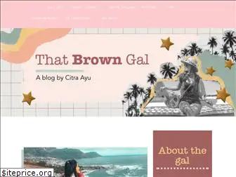 thatbrowngal.com