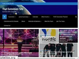 thateurovisionsite.com