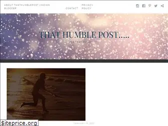 thathumblepost.com