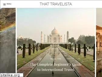 thattravelista.com