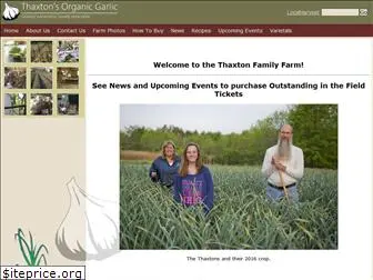 thaxtonsorganicgarlic.com