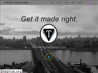 thayer-consulting.com