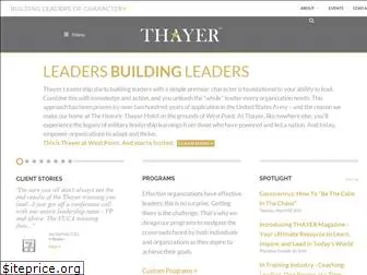 thayerleaderdevelopment.com