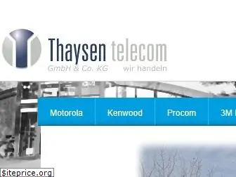 thaysen-telecom.com
