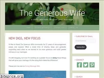 the-generous-wife.com