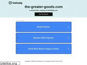 the-greater-goods.com