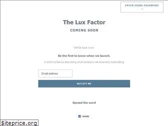 the-lux-factor.com
