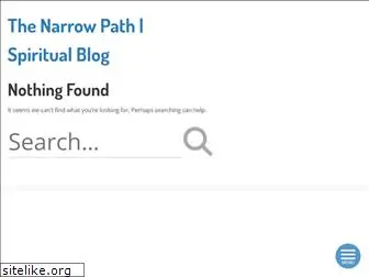 the-narrow-path.com