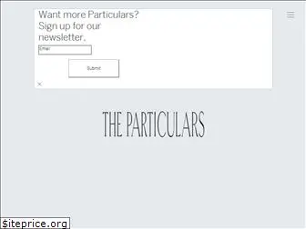 the-particulars.com